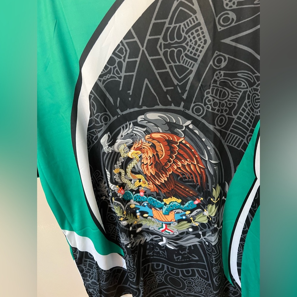 🆕 Men’s Mexican Independence Day tee-shirt. 95% Polyester 5% spandex. - Picture 4 of 9